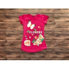 Футболка-туніка для дівчинки